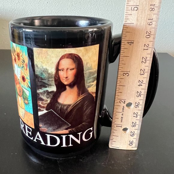 Master the Art of Reading ~ Book & Art Lover Mug ~ Fine Art ~ Avid Reader - Picture 5 of 7